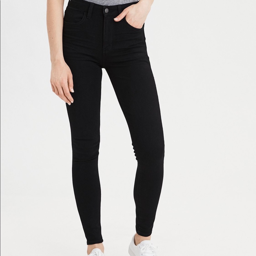 American eagle black skinny Jeans!